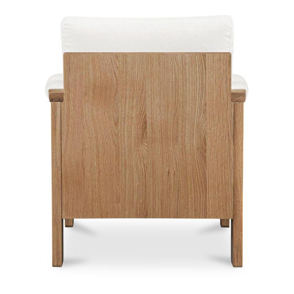 Bauer Accent Chair Cream 3 Bauer Accent Chair Cream - Image 3