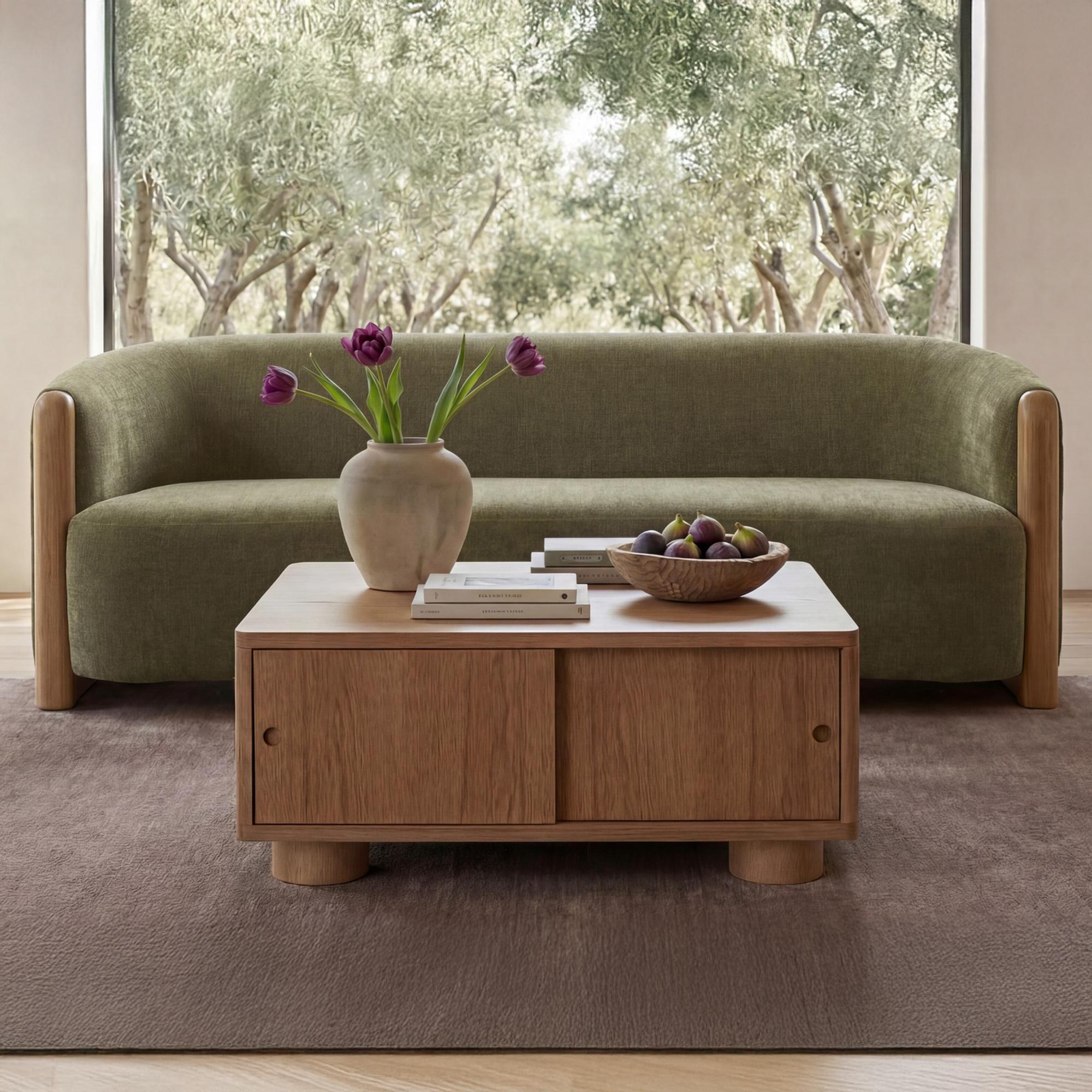 Anya Sofa Olive 2 Anya Sofa Olive - Image 2