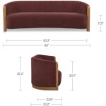 Anya Sofa Berry 7 Anya Sofa Berry EF-1002-38 EF 1002 38 70 dim