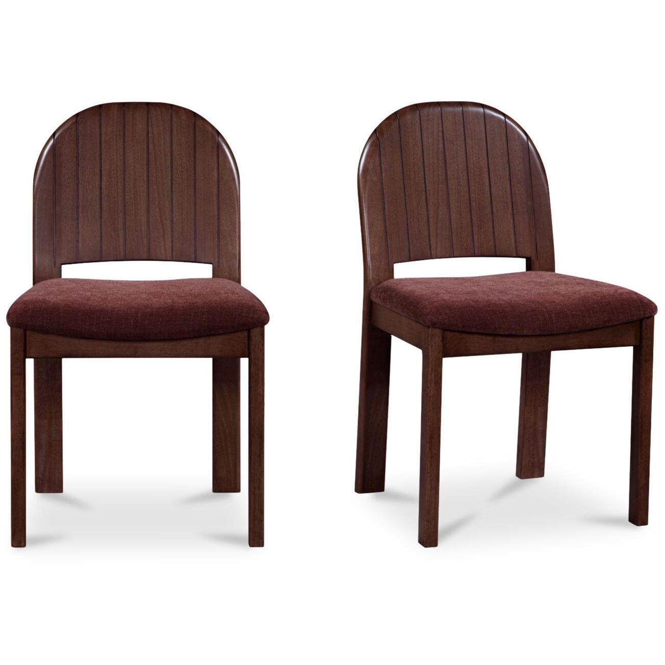 Emil Dining Chair Berry-Set of Two 1 Emil Dining Chair Berry-Set of Two