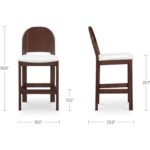 Emil Counter Stool Cream EF-1005-05 EF 1005 05 70 dim