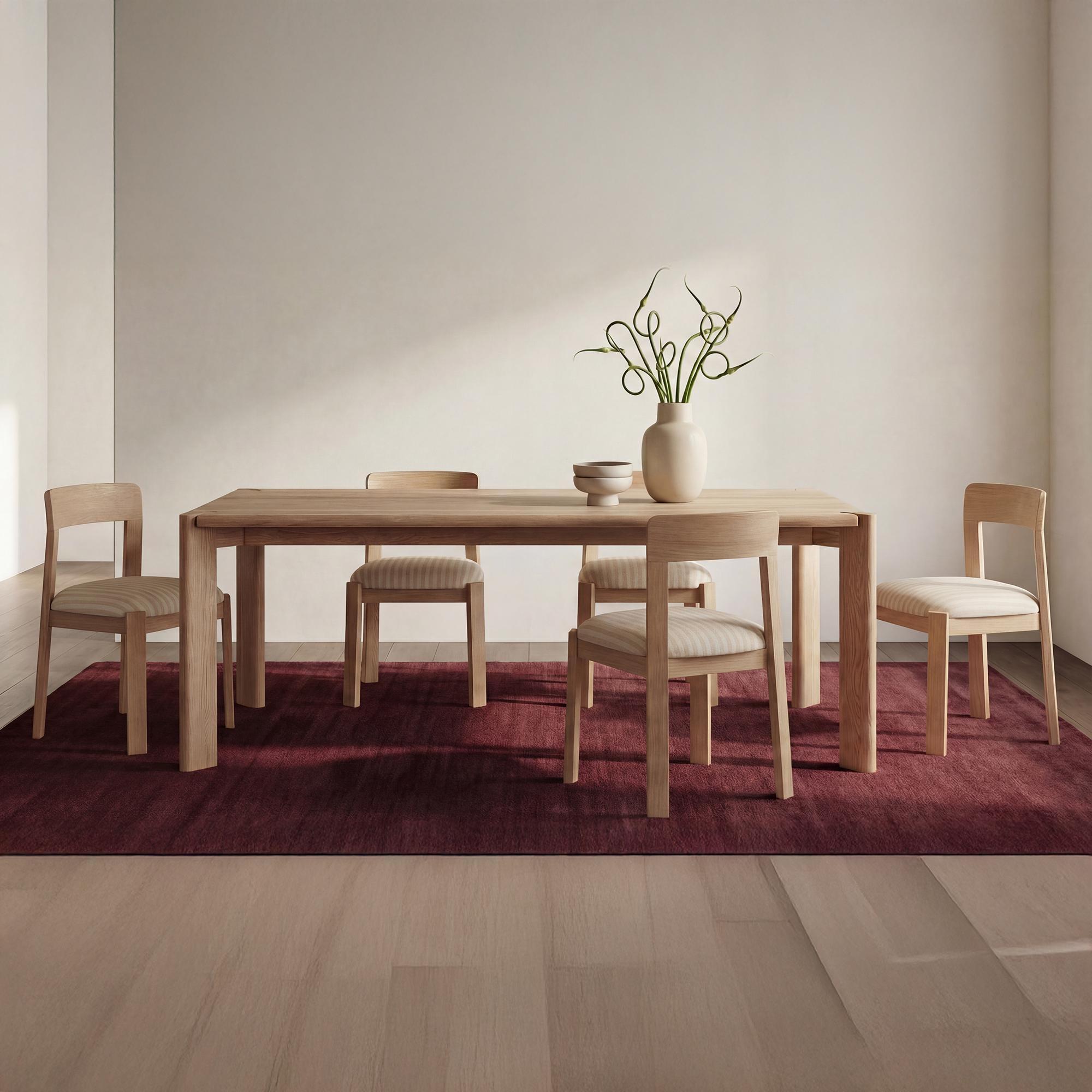 Oli Dining Chair Stripe-Set of Two 2 Oli Dining Chair Stripe-Set of Two - Image 2