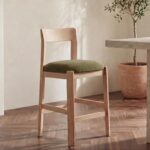 Oli Counter Stool Dark Green EF-1010-27 EF 1010 27 10