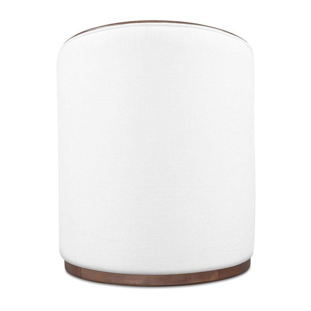 Rossi Swivel Dining Chair Cream 4 Rossi Swivel Dining Chair Cream - Image 4
