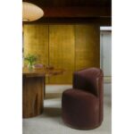 Rossi Swivel Dining Chair Berry EF-1011-38 EF 1011 38 10