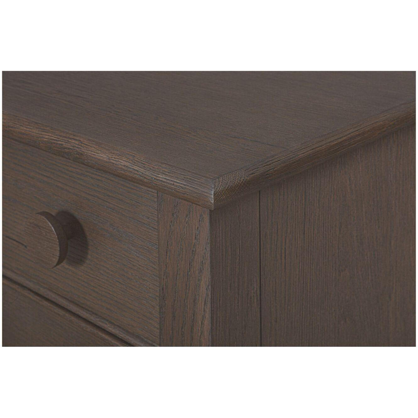 Loren Small Nightstand Dark Brown 6 Loren Small Nightstand Dark Brown - Image 6