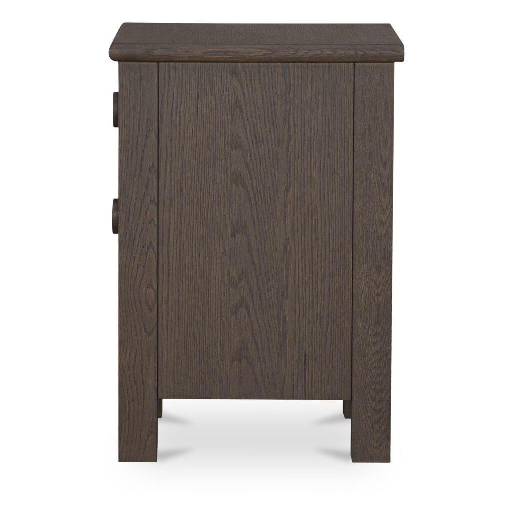 Loren Small Nightstand Dark Brown 3 Loren Small Nightstand Dark Brown - Image 3