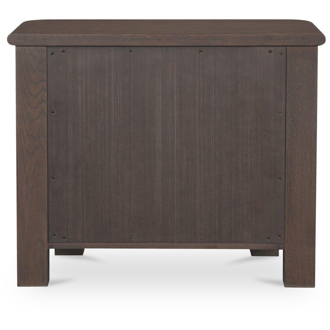 Loren Large Nightstand Dark Brown 3 Loren Large Nightstand Dark Brown - Image 3