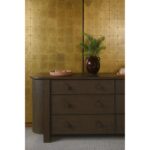 Loren 6 Drawer Dresser Dark Brown 11 Loren 6 Drawer Dresser Dark Brown EF-1018-20 EF 1018 20 12