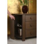 Loren 6 Drawer Dresser Dark Brown 14 Loren 6 Drawer Dresser Dark Brown EF-1018-20 EF 1018 20 14