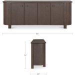 Loren Sideboard Dark Brown 5 Loren Sideboard Dark Brown EF-1019-20 EF 1019 20 70 dim