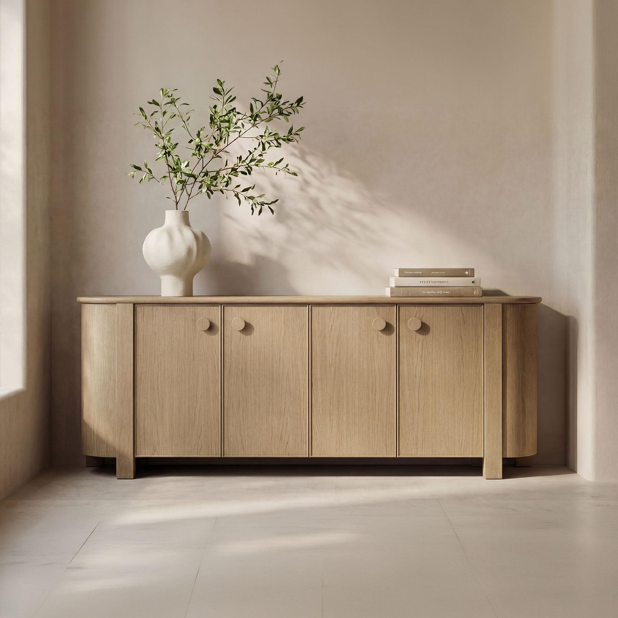 Loren Sideboard Natural 2 Loren Sideboard Natural - Image 2