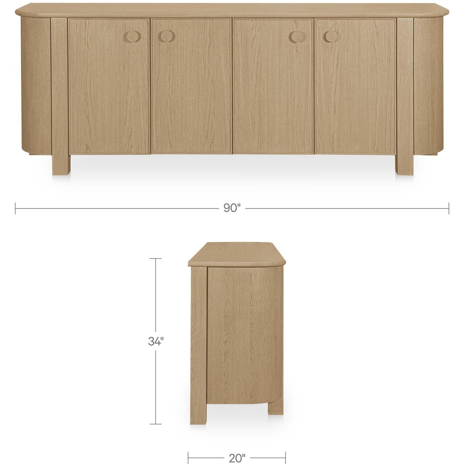 Loren Sideboard Natural 3 Loren Sideboard Natural - Image 3