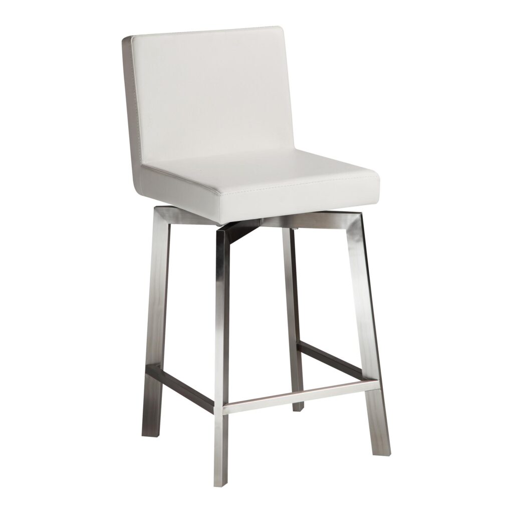 Giro Swivel Counter Stool White - Image 2