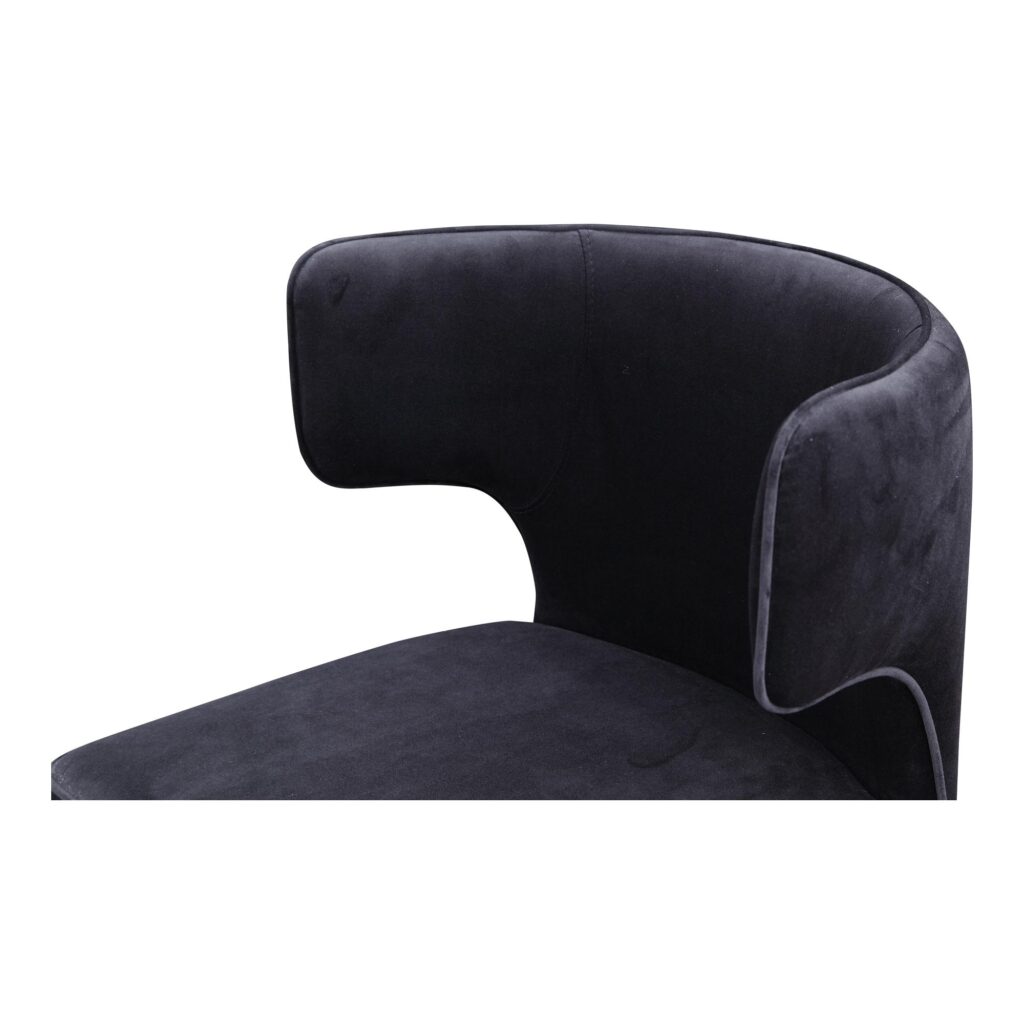 Jennaya Dining Chair Black - Image 4