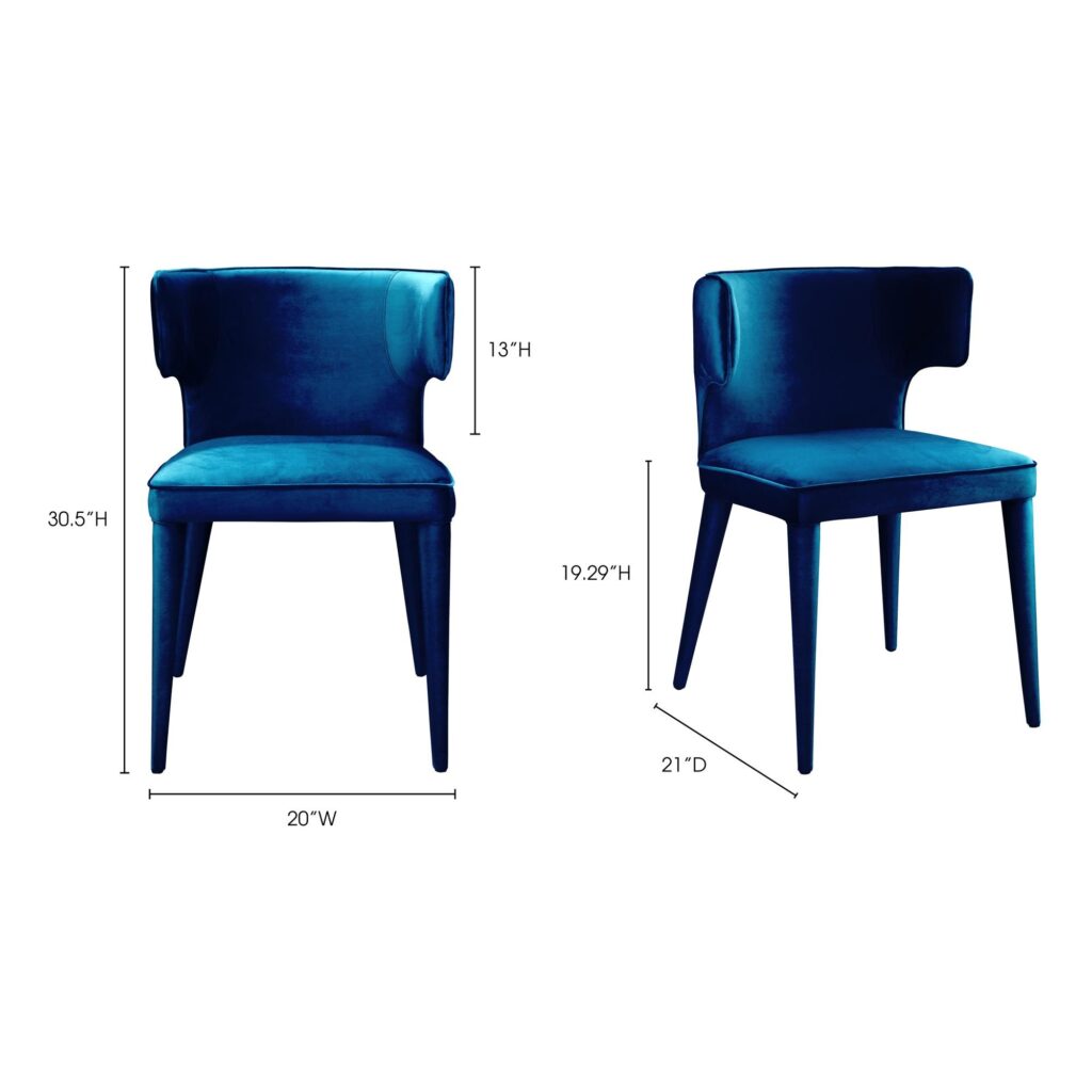 Jennaya Dining Chair Teal - Image 6