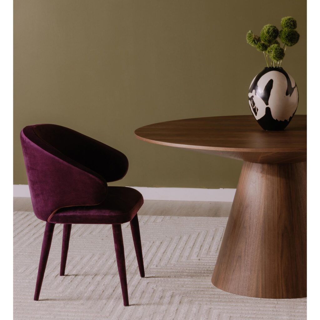 Stewart Dining Chair Purple - Image 6