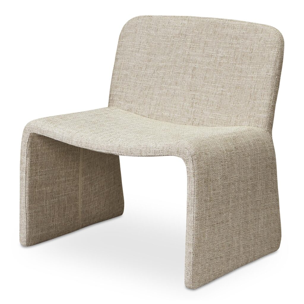 Ella Accent Chair Heather Beige - Image 2