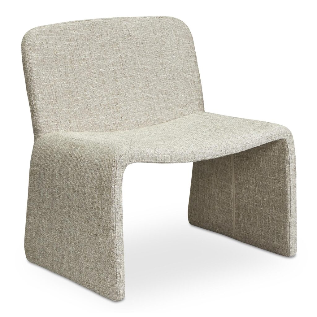 Ella Accent Chair Heather Beige - Image 3