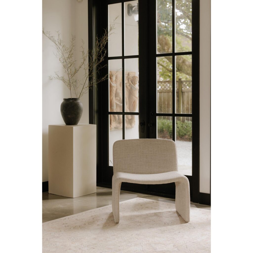 Ella Accent Chair Heather Beige - Image 7