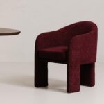 Clara Dining Chair Performance Fabric Plum EH-1116-38 EH 1116 38 30