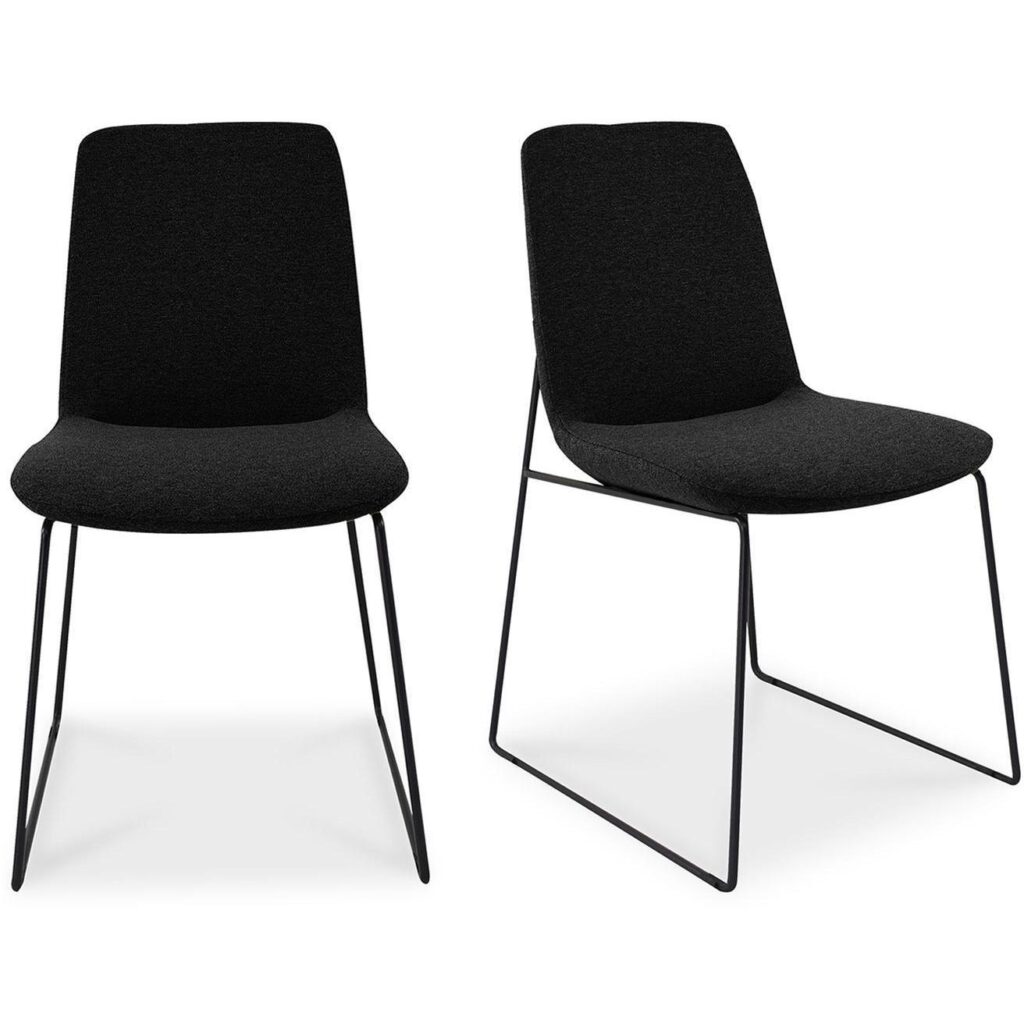 Ruth Dining Chair Black (Set of 2)