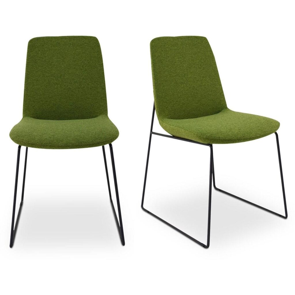 Ruth Dining Chair Green (Set of 2)