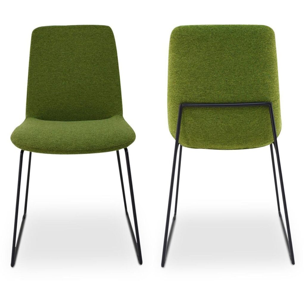 Ruth Dining Chair Green (Set of 2) - Image 2