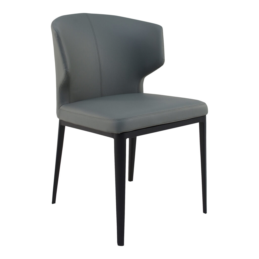 Delaney Side Chair Grey (Set of 2) - Image 4