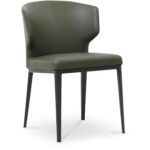 Delaney Dining Chair Dark Green-Set of Two EJ-1018-27 EJ 1018 27 Delaney diagR shadsilo
