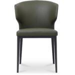 Delaney Dining Chair Dark Green-Set of Two EJ-1018-27 EJ 1018 27 Delaney front shadsilo