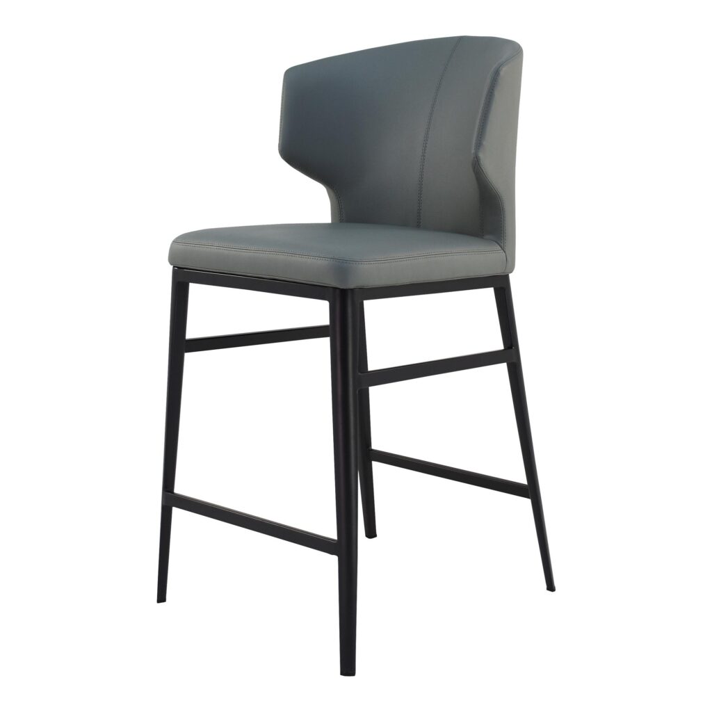 Delaney Counter Stool Grey - Image 2