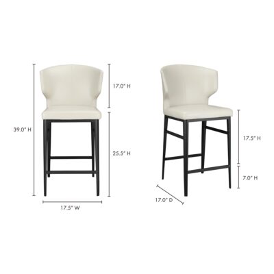 Delaney Counter Stool Beige EJ-1022-34 EJ 1022 34 70