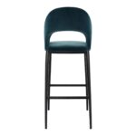 Roger Barstool Teal Velvet 10 Roger Barstool Teal Velvet EJ-1037-36 EJ 1037 36 03