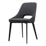 Tizz Dining Chair Dark Grey 8 Tizz Dining Chair Dark Grey EJ-1041-25 EJ 1041 25 01