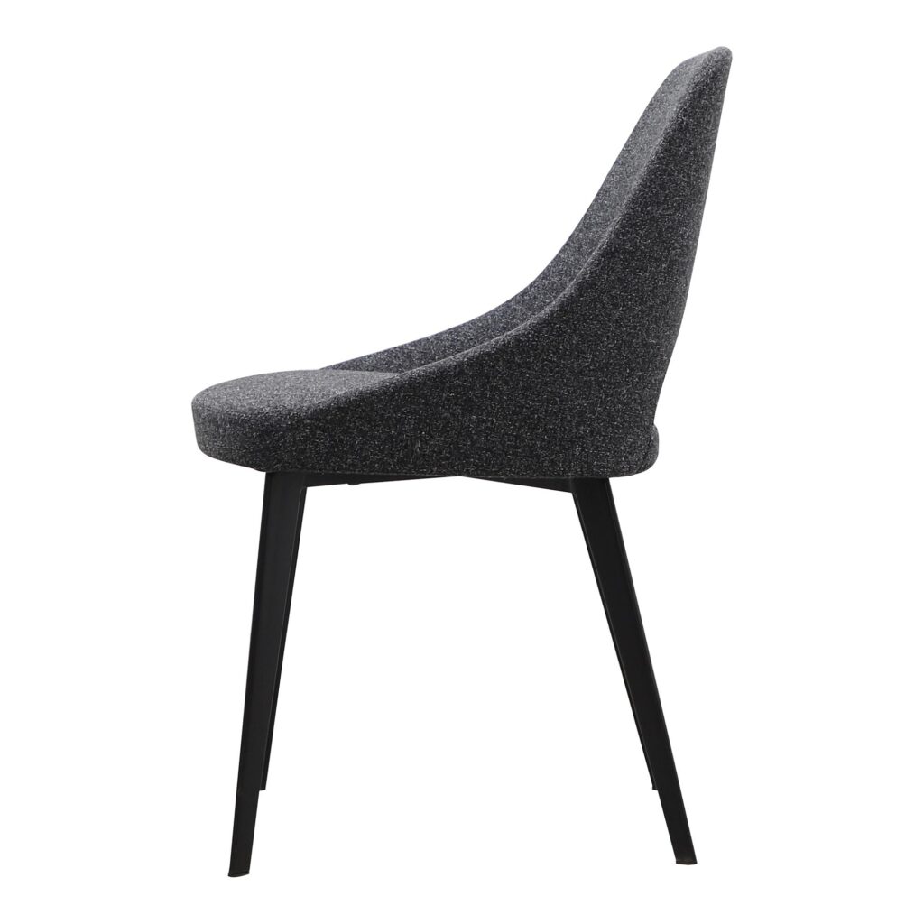 Tizz Dining Chair Dark Grey - Image 3