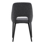 Tizz Dining Chair Dark Grey 10 Tizz Dining Chair Dark Grey EJ-1041-25 EJ 1041 25 03