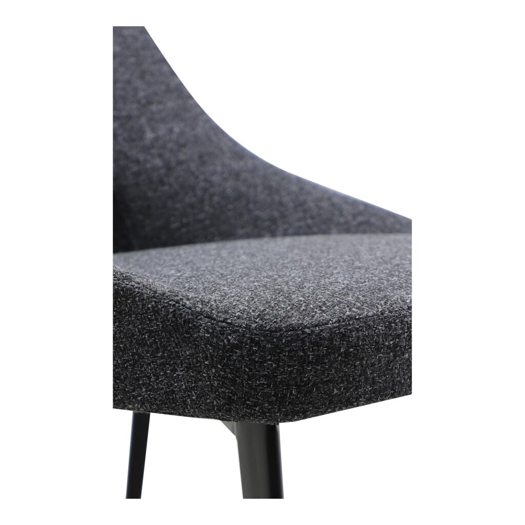 Tizz Dining Chair Dark Grey - Image 5