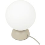 Ovi Table Lamp Soft Beige EL-1004-34 EL 1004 34 Ovi side right shadsilo