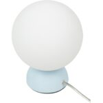 Ovi Table Lamp Light Blue 6 Ovi Table Lamp Light Blue EL-1004-45 EL 1004 45 Ovi back shadsilo