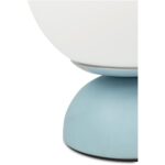 Ovi Table Lamp Light Blue 7 Ovi Table Lamp Light Blue EL-1004-45 EL 1004 45 Ovi closeup01 shadsilo