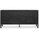 Hannah Sideboard Black EM-1006-02 EM 1006 02 Hannah back shadsilo
