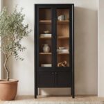 Hannah Tall Cabinet Black EM-1007-02 EM 1007 02 00