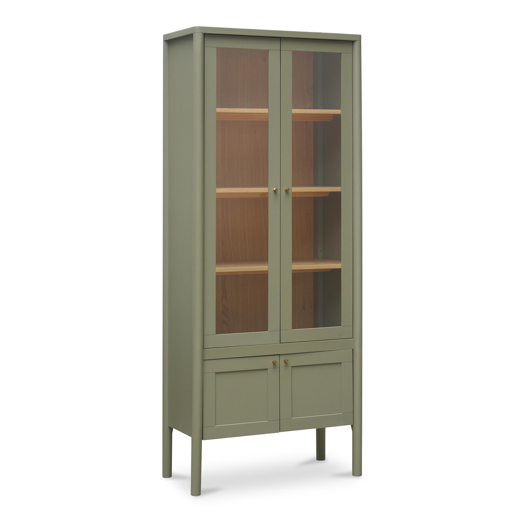 Hannah Tall Cabinet Green 2 Hannah Tall Cabinet Green - Image 2