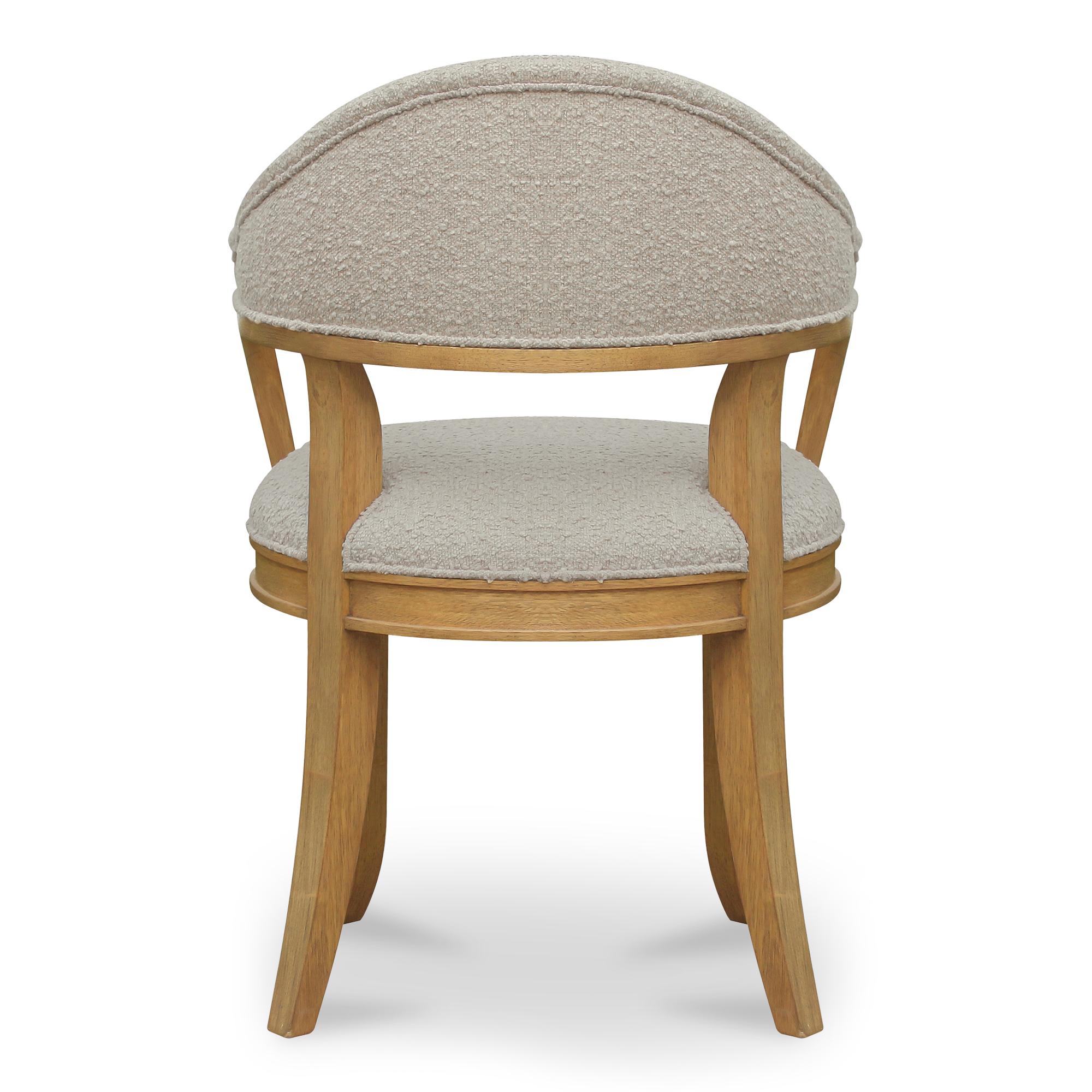 Carlos Dining Chair Taupe 4 Carlos Dining Chair Taupe - Image 4