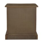 Clarence Nightstand Warm Brown 10 Clarence Nightstand Warm Brown EM-1012-03 EM 1012 03 Clarence back shadsilo