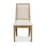 Adrian Dining Chair Beige (Set Of Two) EM-1014-34 EM 1014 34 Adrian front shadsilo
