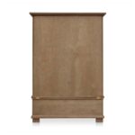 Lillian Tall Cabinet Brown EM-1018-03-0 EM 1018 03 0 Lillian back shadsilo