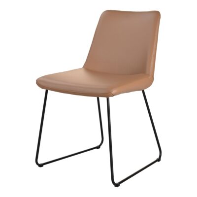 Villa Dining Chair Light Brown-Set Of Two EQ-1010-21 EQ 1010 21