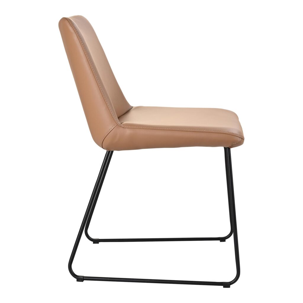 Villa Dining Chair Light Brown-Set Of Two - Image 6